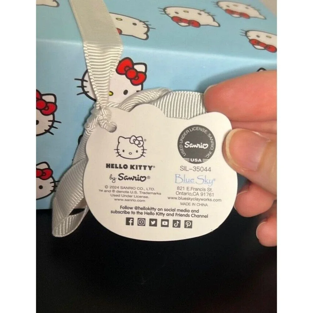 Blue Sky Clayworks X Sanrio HELLO KITTY UNICORN Salt & Pepper Shakers New in Box